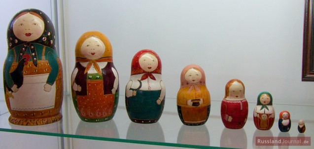 Replication of first matryoshkas