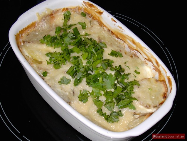 Potato-Mushroom-Gratin