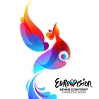 Firebird and logo of the Eurovision Song Contest 2009 in Moscow