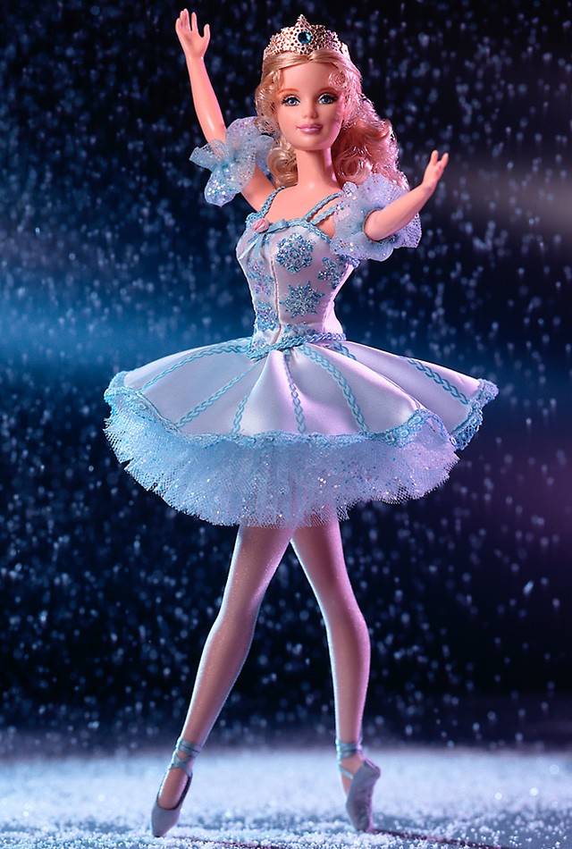 Barbie als Schneeflocke aus Der Nussknacker