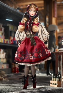 Mila Barbie Puppe aus der Russland Serie 2011