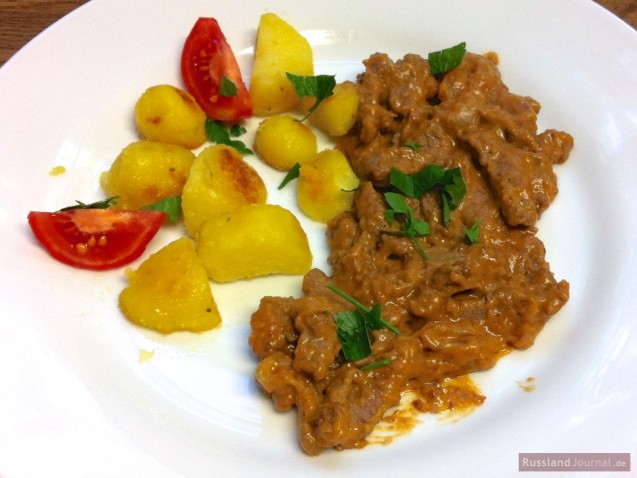 Beef Stroganoff