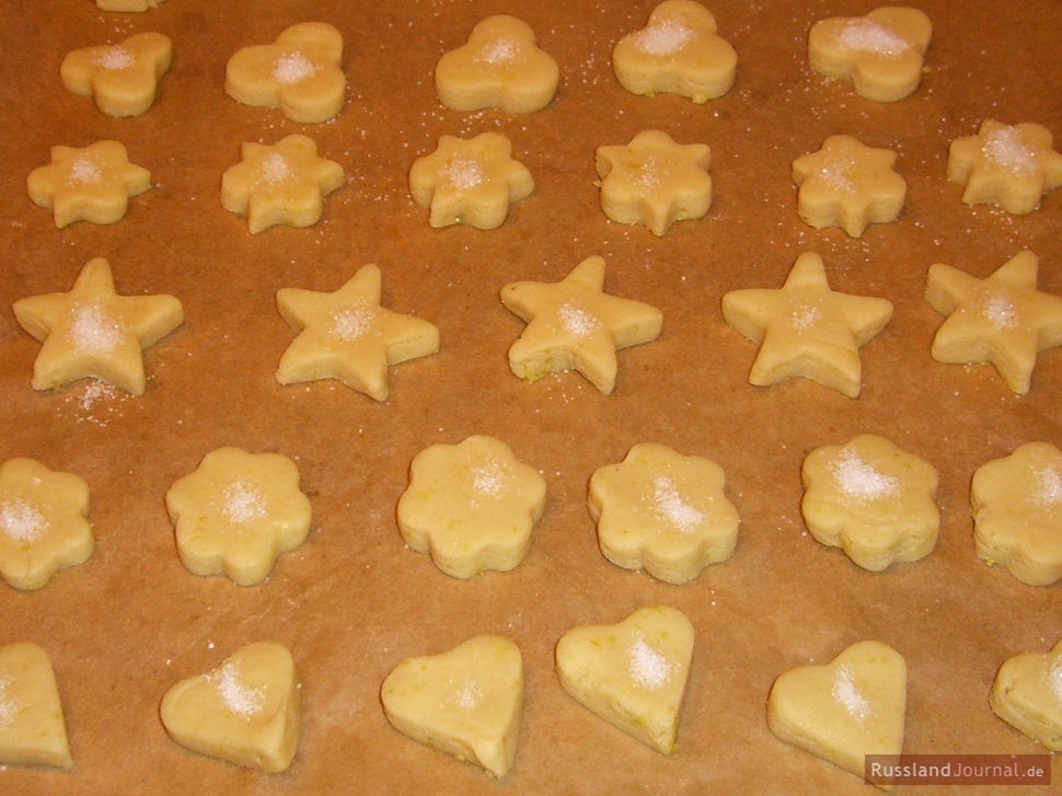 Eine Prise Zucker auf jedes Plätzchen