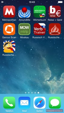 Apps für Russland Reise