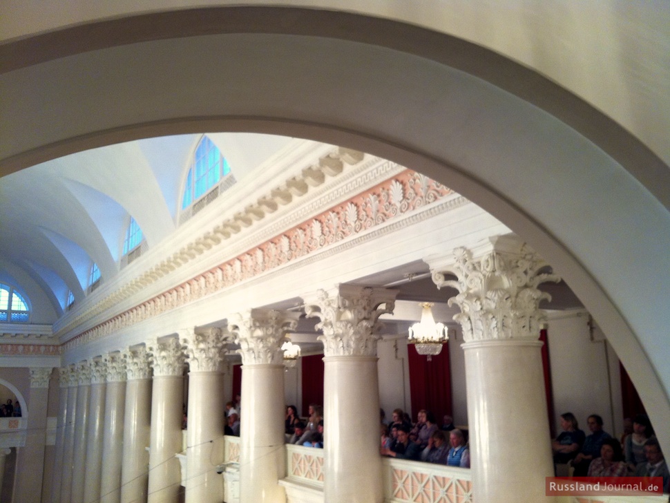 Balkone im großen Saal