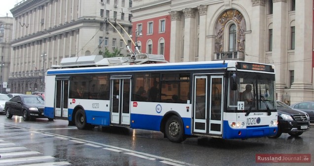 Trolleybus in Moskau
