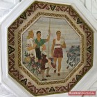 Mosaik in der Metro-Station in Moskau