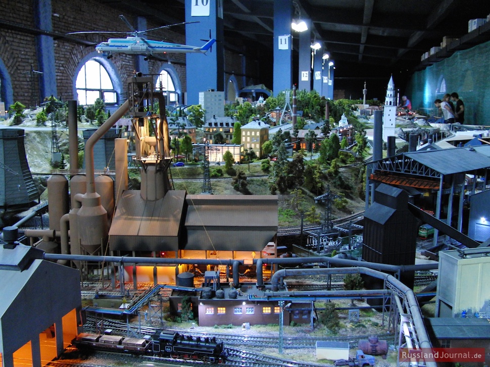 Industrieanlage in Miniatur