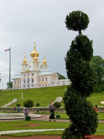 Palastkirche aus dem Park