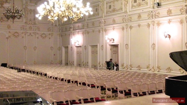 Der Kleine Saal der St. Petersburger Philharmonie