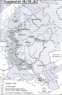 Kulturschock Russland 18./19. Jahrhundert