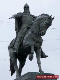 Denkmal für den Fürsten Juri Dolgoruki in Moskau