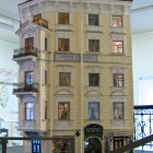 Modell eines typischen Mietshauses von St. Petersburg