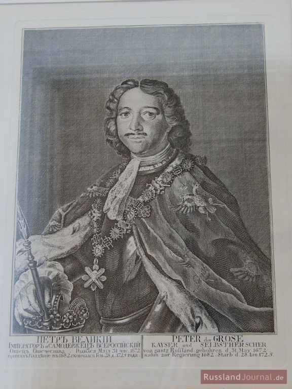 Portrait Peter des Großen