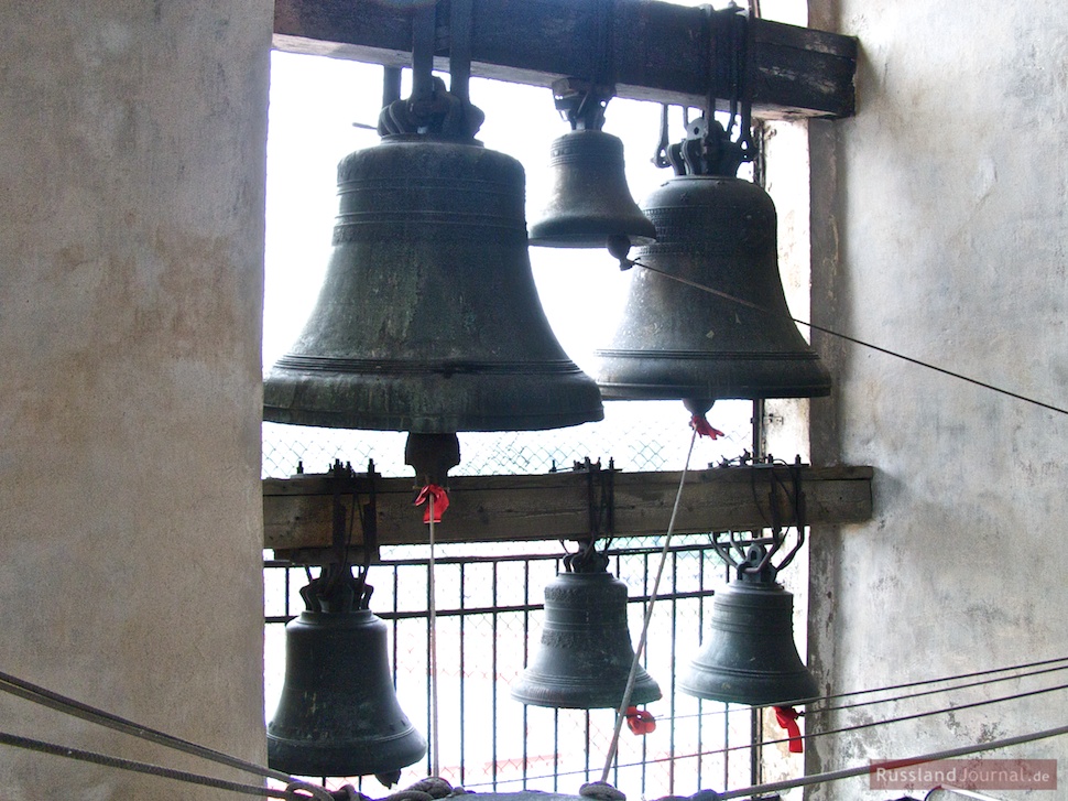 Glocken im Turm der Peter-Paul-Kathedrale