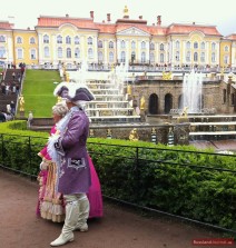 Schauspieler bei Peterhof