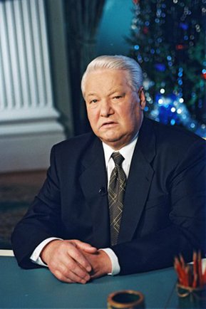 Präsident Boris Jelzin