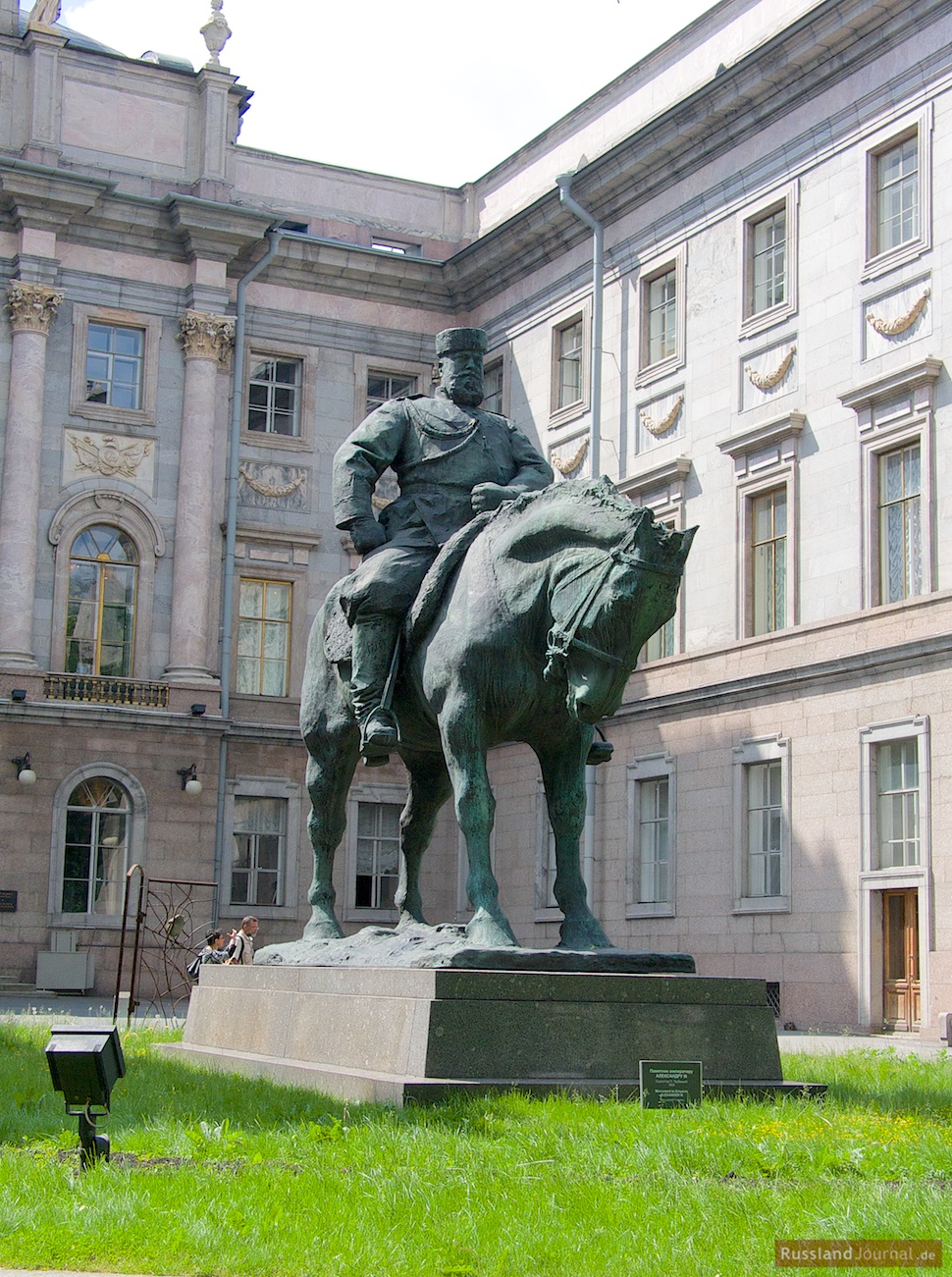 Reiterstatue des Zaren Alexander III.