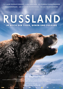 Russland - Im Reich der Tiger, Bären und Vulkane - Filmplakat