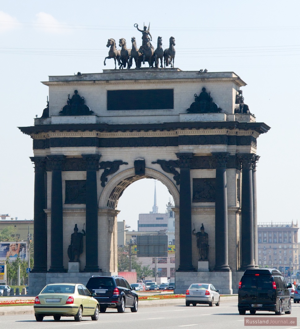 Triumphbogen in Moskau