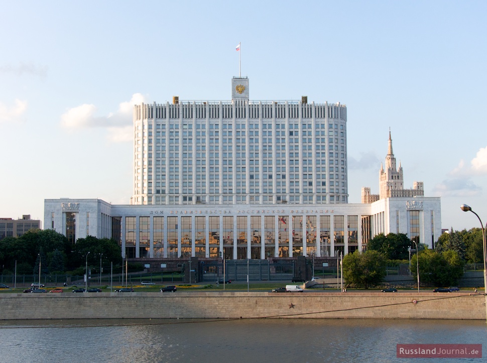 Das Weiße Haus in Moskau