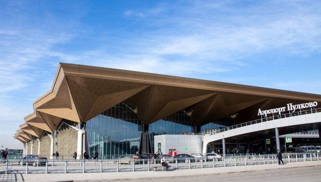 Flughafen Pulkovo St. Petersburg