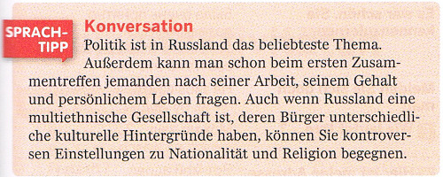 Sprach-Tipp Konversation. Aus dem Russisch Reise-Sprachführer von Lonely Planet