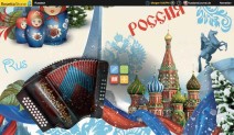 Hintergrundbild mit russischen Motiven von Rosetta Stone Russisch TOTALe