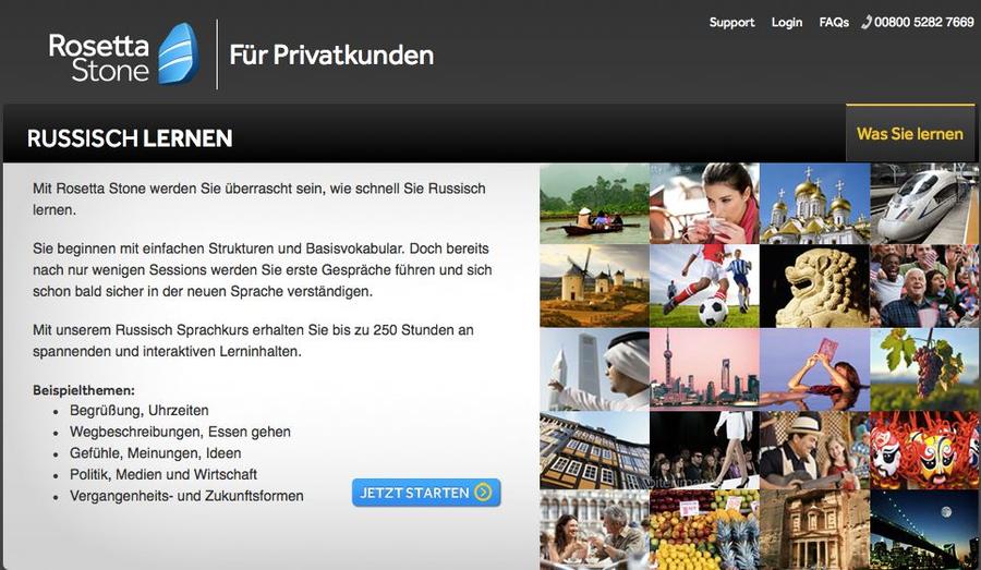 Rosetta Stone Russisch TOTALe