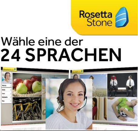 Rosetta Stone Sprachauswahl