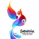 Rot-blauer Feuervogel: Das Logo des Eurovision Song Contests 2009 in Moskau