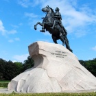 Denkmal für Peter den Großen in St. Petersburg