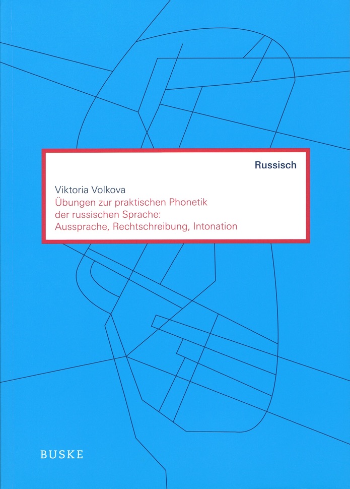 Titelbild des Buches mit Übungen zur praktischen Phonetik der russischen Sprache