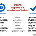 Übung Aspekte bei russischen Verben-1