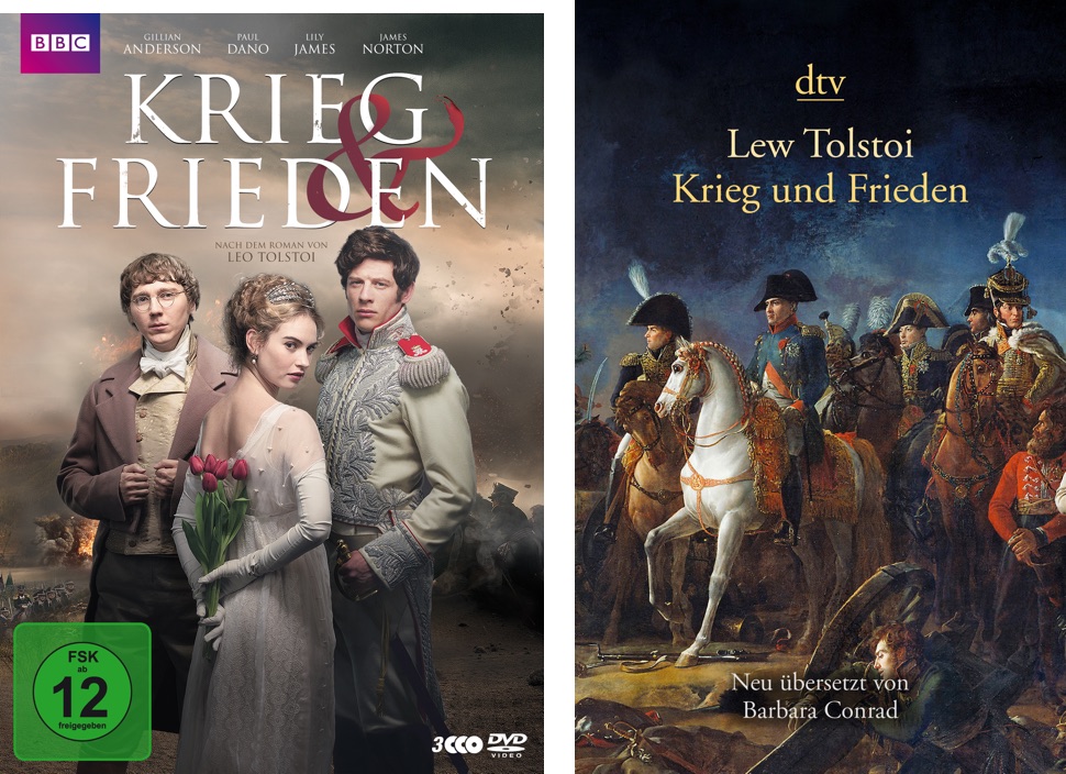 Krieg und Frieden, DVD zur BBC TV Miniserie und Buch