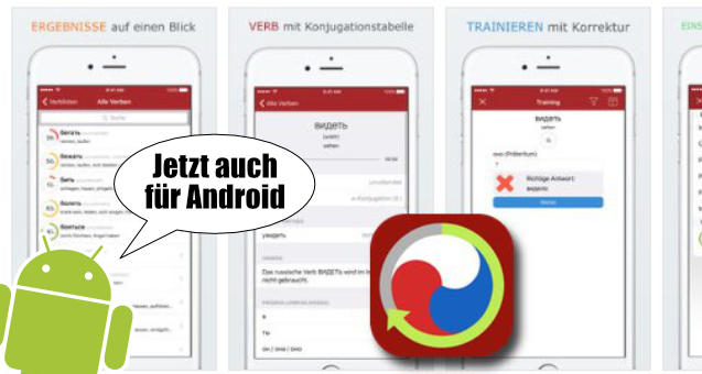 Russisch Verb Trainer Teaser klein