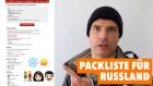 Packliste für Russland