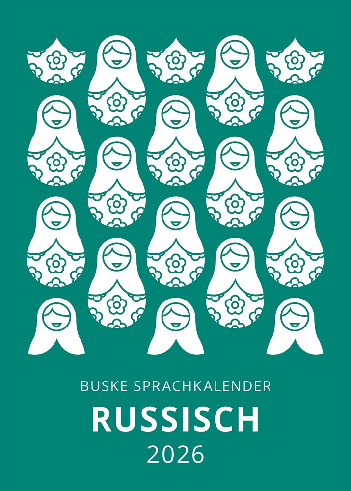 Sprachkalender Russisch 2026 vom Buske Verlag
